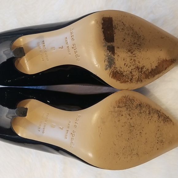 Kate spade black patent leather painted toe - Picture 4 of 4